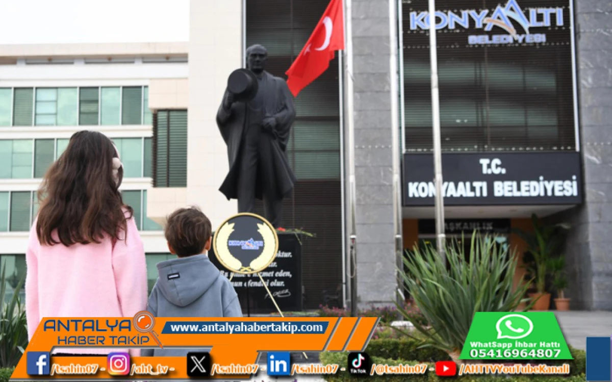 Konyaaltı’nda Atatürk’ü Anma Programı Düzenlenecek