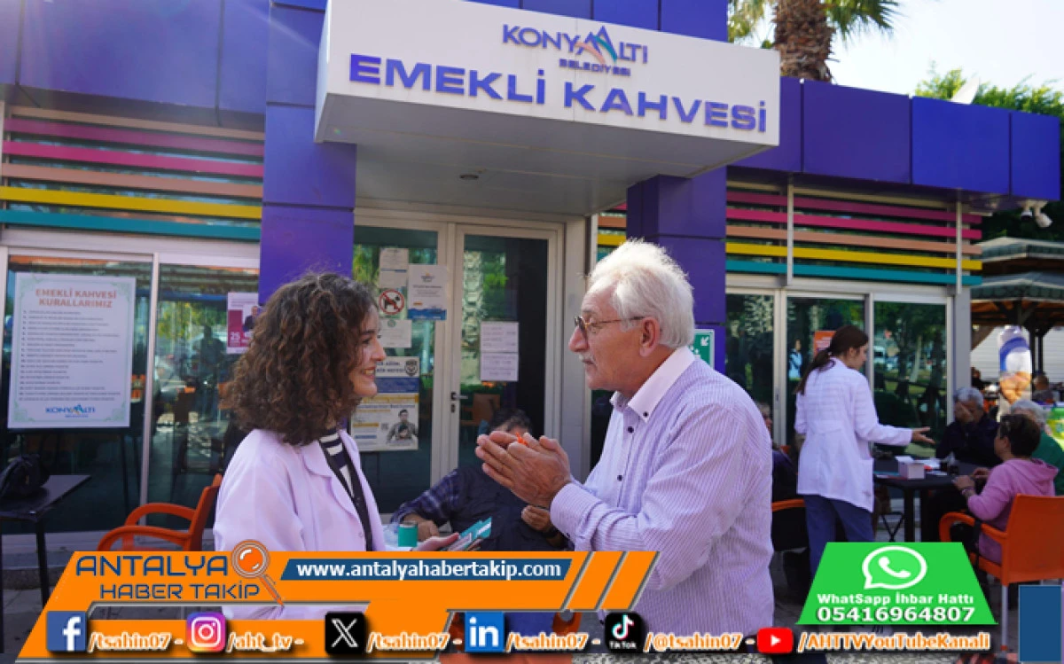 Konyaaltı'nda Halk Sağlığı Buluşmaları Devam Ediyor