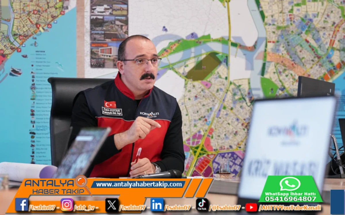 Konyaaltı&rsquo;nda Kriz Masası Toplandı