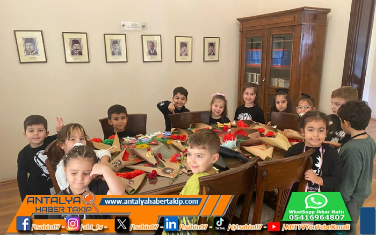 Konyaaltı'nın Miniklerinden Atatürk’ün Evine Ziyaret