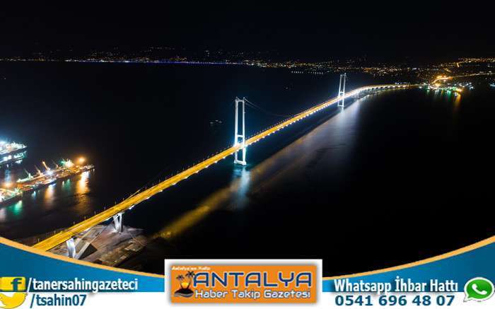 Körfezi 1.5 Saatten 6 Dakikaya Düşüren Osmangazi Köprüsü 7 Yaşında