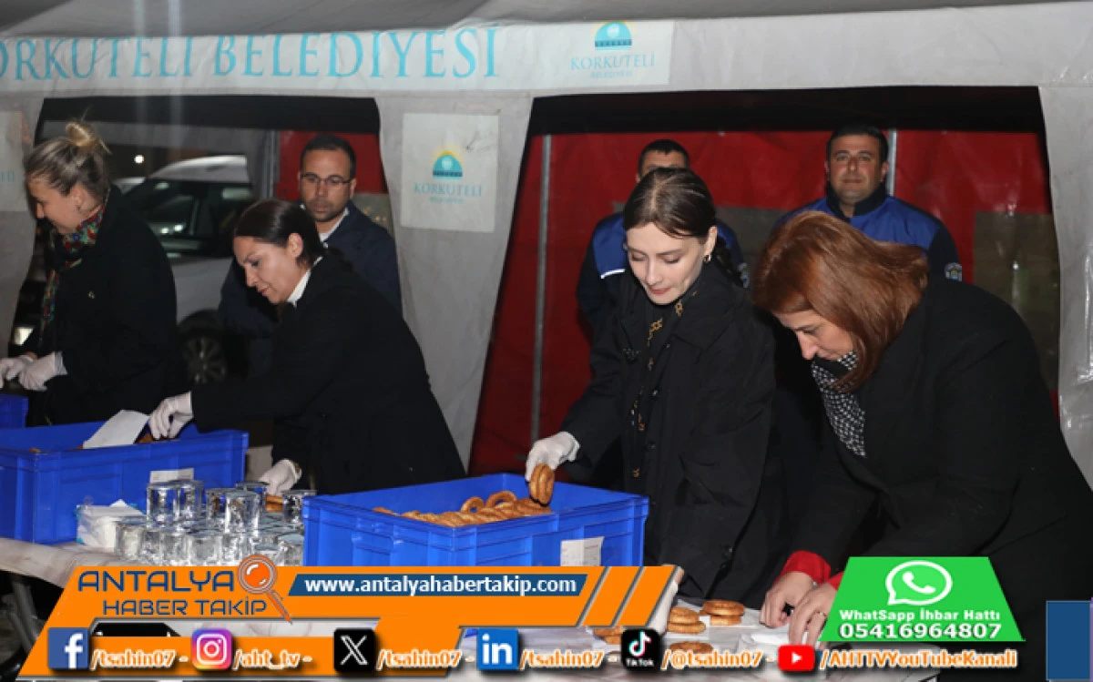 Korkuteli Regaip Kandili&rsquo;nde Birlik Oldu