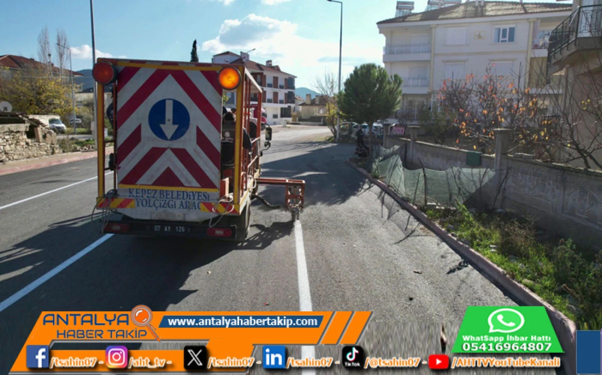 Korkuteli&rsquo;nde Yollar Yenileniyor