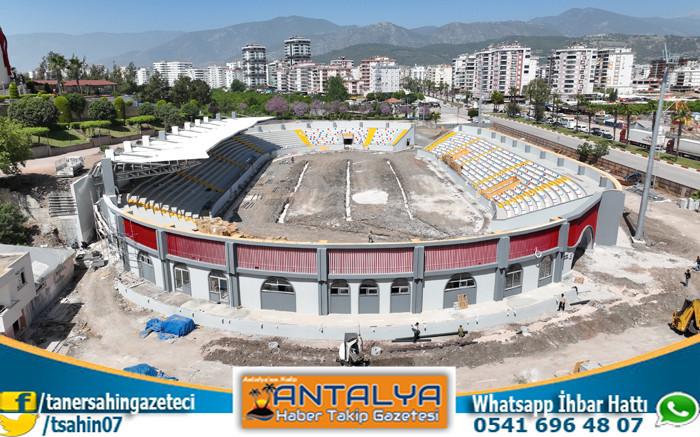Kumluca Atatürk Stadyumu’nda Sona Doğru