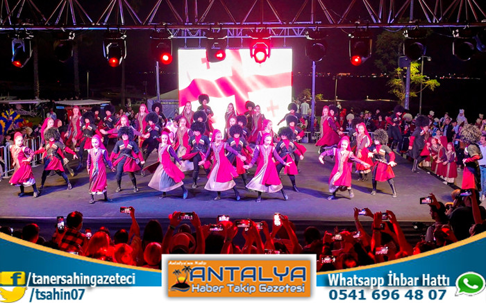 Manavgat Dans Ve Müzik Festivali Muhteşem Bir Açılışla Başladı