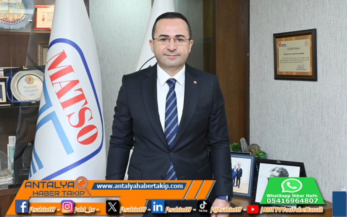 MATSO Başkanı G&uuml;ng&ouml;r&rsquo;&uuml;n Yeni Yıl Mesajı
