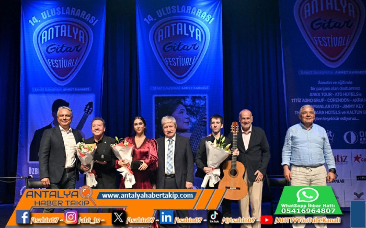 Muratpaşa’da Gitarın Büyüsü 14’üncü Kez Sahneye Taşındı