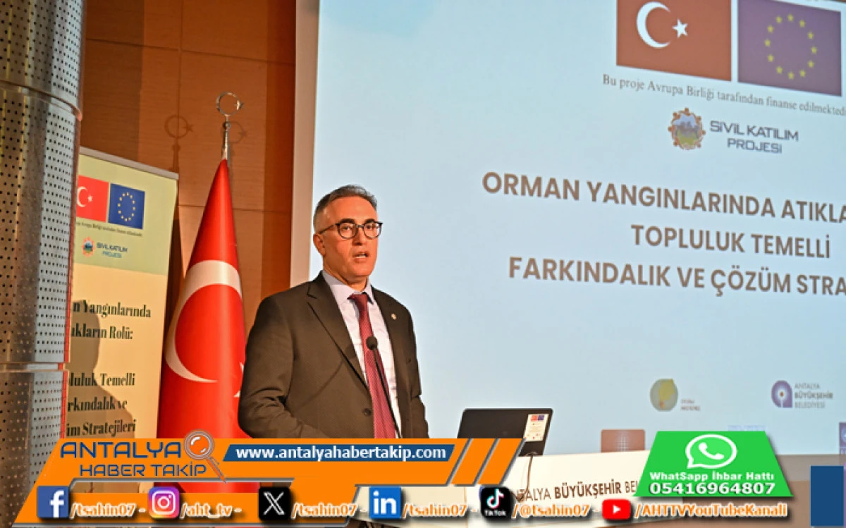 &ldquo;Orman Yangınlarında Atıkların Rol&uuml;&rdquo; Projesinde Son Toplantı Yapıldı 