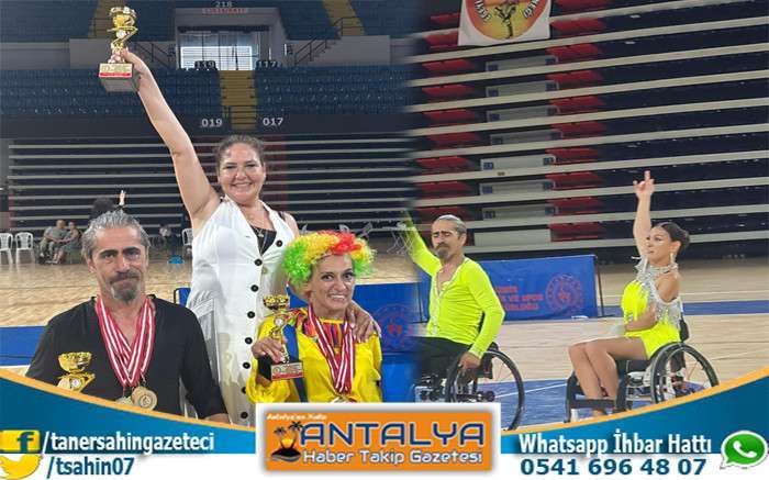 Tekerlekli Sandalye Dans Sporu Türkiye Şampiyonası İzmir'de Yapıldı