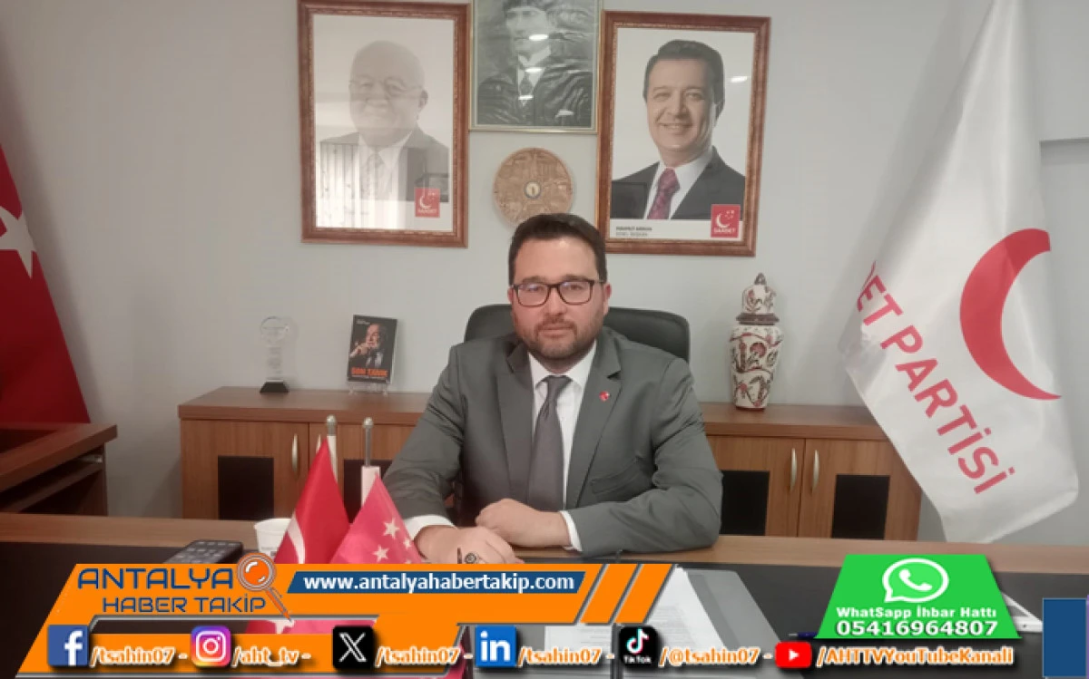 Tekin’den 29 Ekim Cumhuriyet Bayramı Mesajı