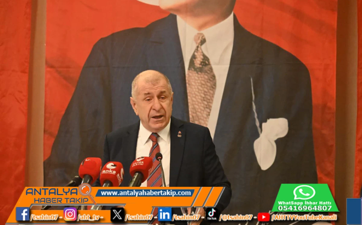 &Uuml;mit &Ouml;zdağ&rsquo;dan Antalya&rsquo;da Sert &Ccedil;ıkış