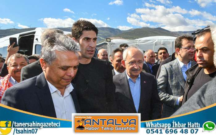 Uysal, Cumhurbaşkanı Adayı Kılıçdaroğlu’yla Deprem Bölgesinde