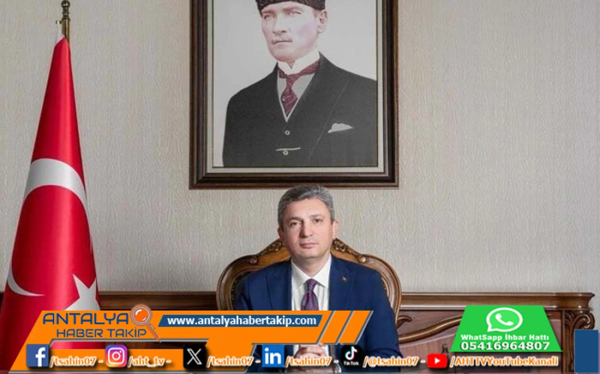 Vali Hulusi Şahin'in 10 Kasım Mesajı