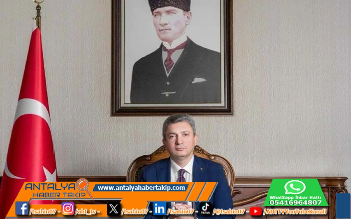 Vali Hulusi Şahin'in 24 Kasım Öğretmenler Günü Mesajı